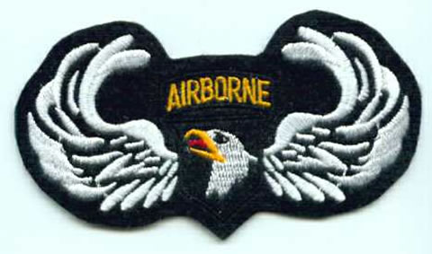 US Army 101st Airborne Wings Patch